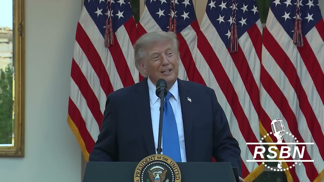 FULL EVENT: President Trump Delivers Remarks at Key Rose Garden Dinner - 09/02/26