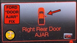 Ford Open Door Alert Fix