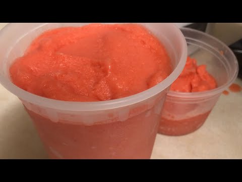 Strawberry sorbet two ways