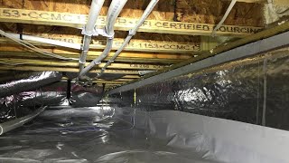 Watch video: Crawl Space Encapsulations & Pest or Termite...