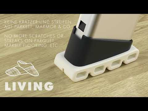 EasyClix Fuß-Wechsel-System für Hailo Leitern - verwandelt jede leitern in einen Allrounder