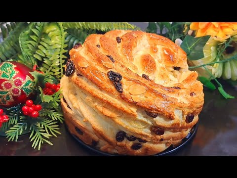 Christmas Delight, Yummiest Almond Raisin Bread| Easy Fruit Bread Recipe.