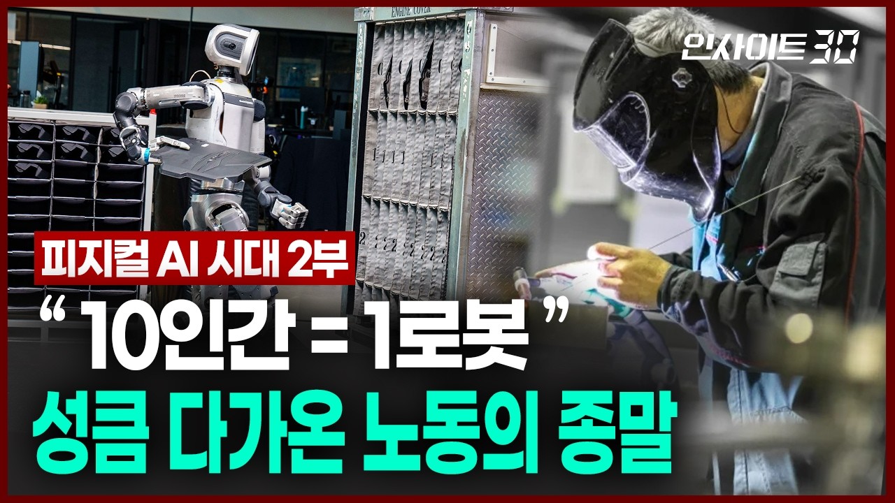 "일 할 준비 완료" 공장에 들어서는 로봇…노동의 판 바꾼다 | 인사이트30