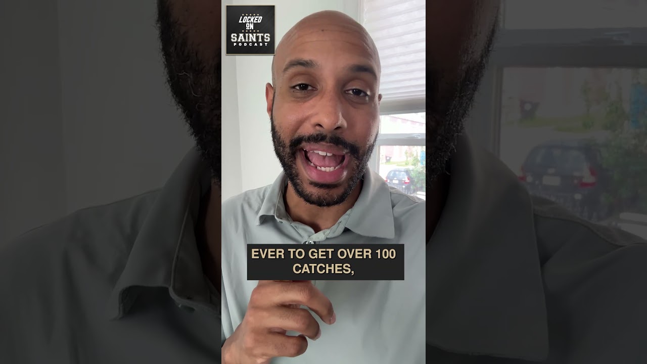 Chris Olave Saints contract extension reaction video thumbnail
