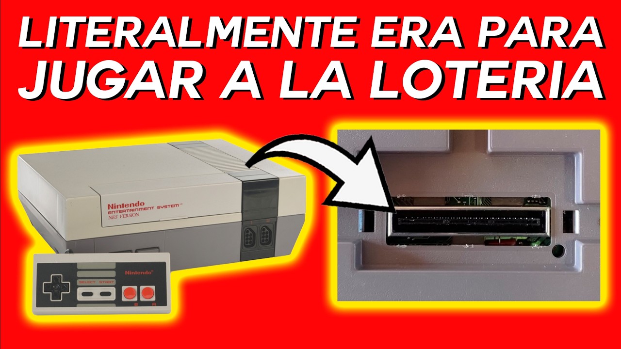 La NES tenia un PUERTO SECRETO para APOSTAR