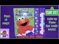 Sesame Street Elmo Plays Piano Electronic Musical Toy Book
