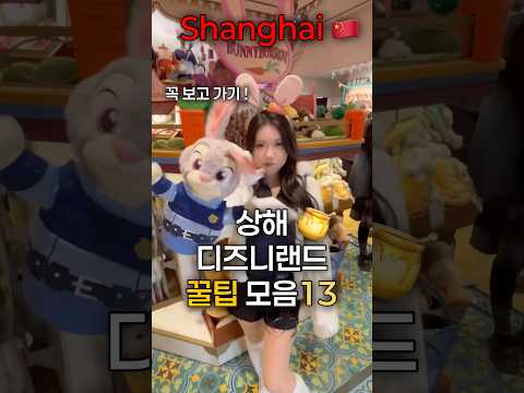 200% 뽕뽑는 상해여행 디즈니랜드 꿀팁 모음🎢