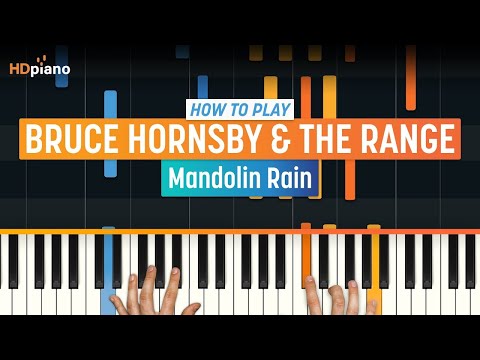 How to Play "Mandolin Rain" by Bruce Hornsby & The Range | HDpiano (Part 1) Piano Tutorial