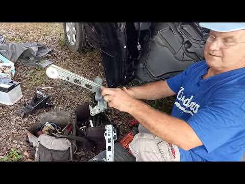 Replacing electric rear window mechanism on a W163 Mercedes ML500