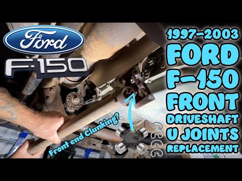 1997-2003 Ford F-150 Front Driveshaft U Joint Replacement How-To