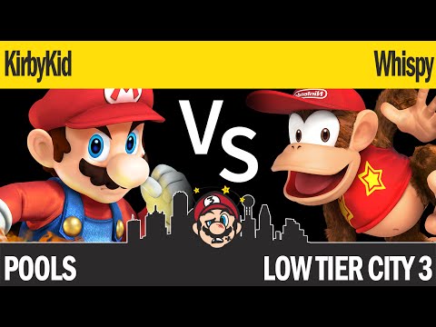 LTC3 Smash4 - 1S | Kirbykid (Mario) vs Whispy (Diddy) - Pools