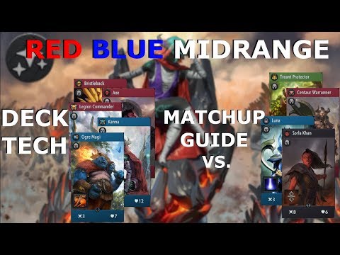 Red Blue Midrange Deck Tech and Matchup Guide | Artifact