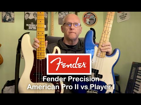 Fender Precision Bass American Pro II vs Player I