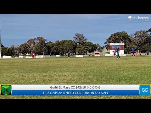 Live Cricket Match | Guild St Mary CC vs GCA Division 4 | 09-Nov-24 12:30 PM 45 |  | CricHeroes