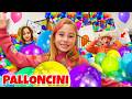 GIORGIA RIEMPIE CASA NOSTRA CON 10000 PALLONCINI E ORGANIZZA UNA FESTA DI NASCOSTO SALVO LO SCOPRE