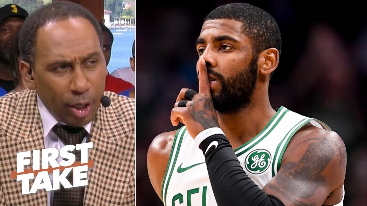 Kyrie Irving has given 'every indication' to Nets he wants to sign there - Stephen A. | First Take
