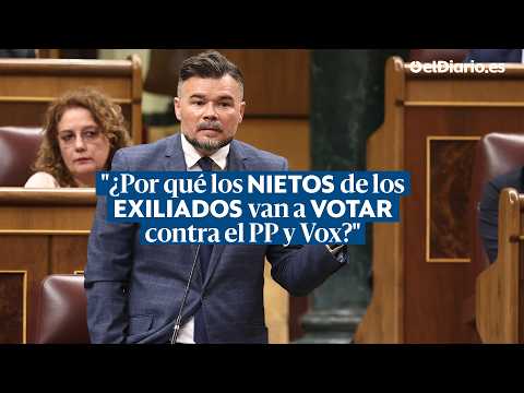 Rufián, sobre encabezar la unidad de izquierdas: 