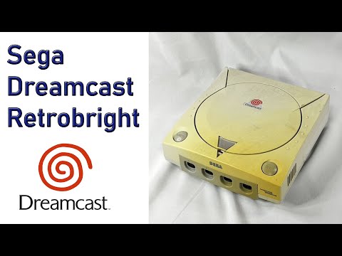 Sega Dreamcast Restoration - Retrobright