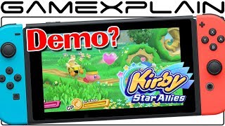 A Google Ad for Kirby: Star Allies Suggests a Demo is Coming Soon