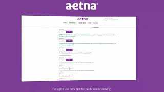 Aetna Quote and Enroll