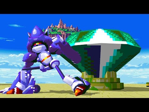 [Maya Animation] Mecha Sonic Powers Up