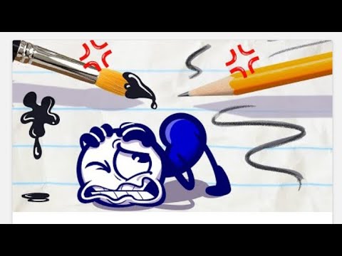 pencilmate's UGLY PORTRAIT! |Animated Cartoon Characters |Animated Short Films | Pencilmation