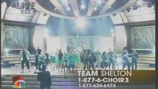 Blake Shelton &amp; the Oklahoma City Choir, Green Team - Clash of the Choirs - Home