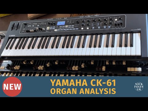 Yamaha CK61 Organ analysis