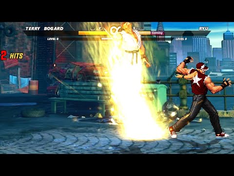 Terry Bogard vs Ryu | Burn The Ice !! | EPIC CLASH! | Capcom x SNK