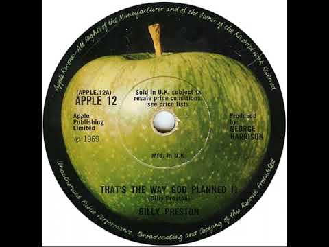 UK New Entry 1969 (131) Billy Preston - That's The Way God Planned It