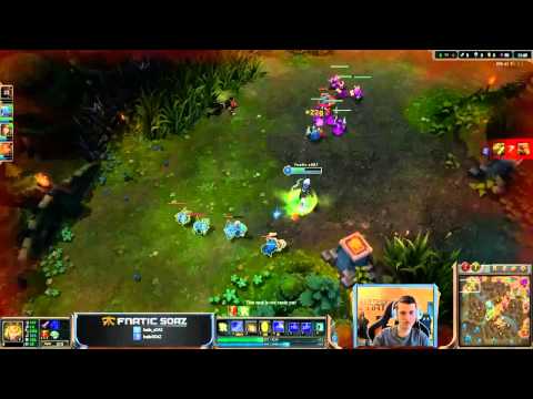 sOAZ plays Ezreal vs Renekton top lane