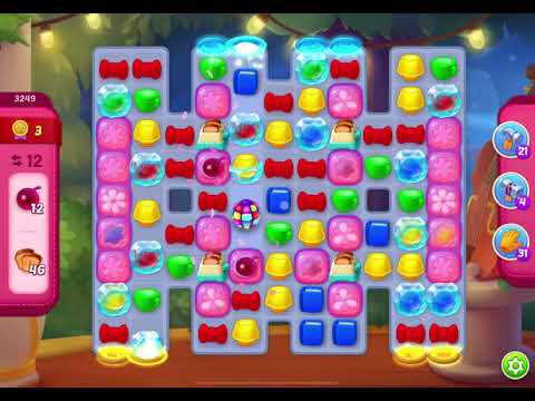 HomeScapes Level 3249 no boosters (14 moves)