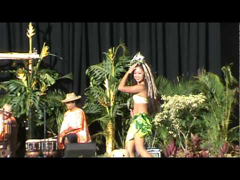 Kayli Taniguchi (Heretama Nui) - Heiva I Honolulu 2012 (14-17 Tamahine Taure'are'a solo division)