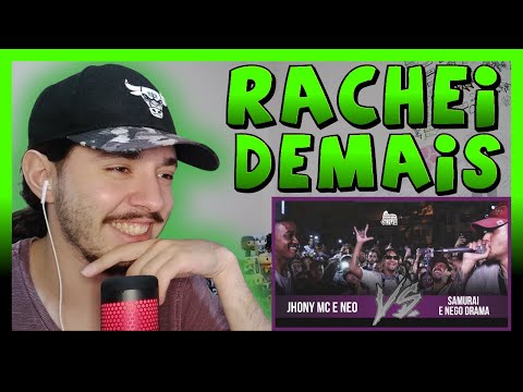 JHONY MC E NEO X NEGO DRAMA E SAMURAI - BATALHA DO COLISEU - EDIÇÃO 94 | REACT BAUEB