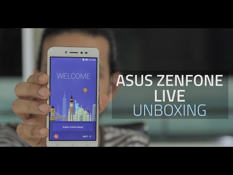 Asus Zenfone Live Unboxing and First Look