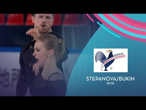 Stepanova/Bukin (RUS) | Ice Dance RD | Internationaux de France 2021  | #GPFigure