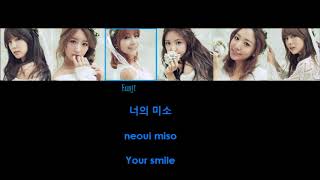 Miss U - Apink [ENG/ROM/HAN Lyrics]