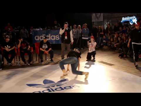 adidas Originals Rocks the Floor - BGirls Semi Final - Aga vs Zofia - www.mobilizacja.pl