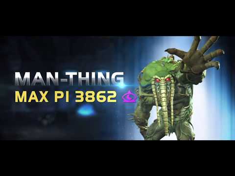 Man-Thing Special Moves Video | Marvel Contest of Champions