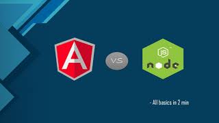 Difference between Angular JS and Node JS || 2 min || Beginners