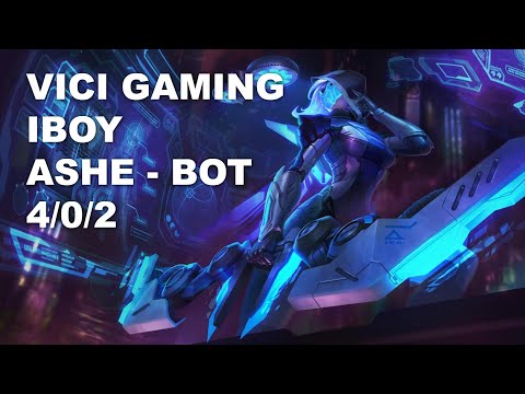 Vici Gaming iBoy Bot Ashe vs Ezreal - KR Master Patch 10.9