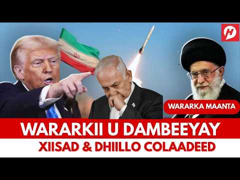 TRUMP OO QIILKII UGU YAABKA BADNAA U SAMEYSTAY WEERAR KA DHAN AH IIRAAN + SUDAN +ITOOBIIYA/ISRAA'IIL
