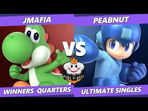 GOML NA Open Southeast USA Winners Quarters - JMafia (Yoshi) Vs. Peabnut (Mega Man) Ultimate SSBU