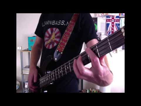 Simple Slap and Pop : A Bass lesson everyday # 68