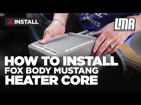 Fox Body Mustang Heater Core Installation (79-93)