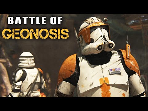 BATTLE OF GEONOSIS: Clone Troopers vs CIS Battle Droids - Star Wars Battlefront 2 (PS5, 4K, HDR)