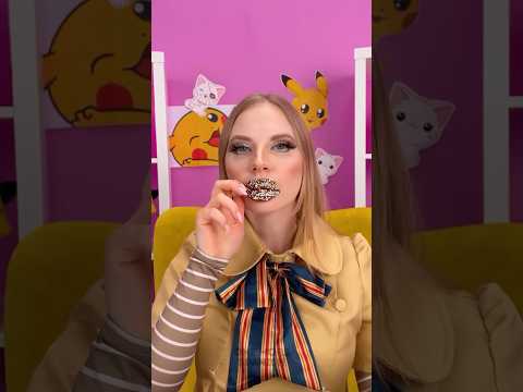 Megan hace labios de chocolate | helado 🍦de chocolate #shorts