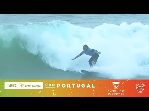 Marks vs. Defay vs. Andrew - Seeding Round, Heat 4 - MEO Rip Curl Pro Portugal W 2019