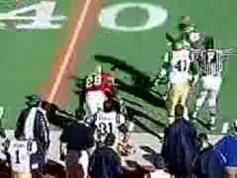 Michael Bennett kickoff vs UCLA