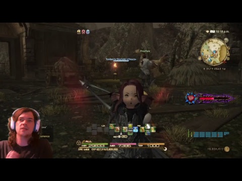Final Fantasy XIV - Dark Knight/Summoner - Leveling DK to 63/Dk 63 Job